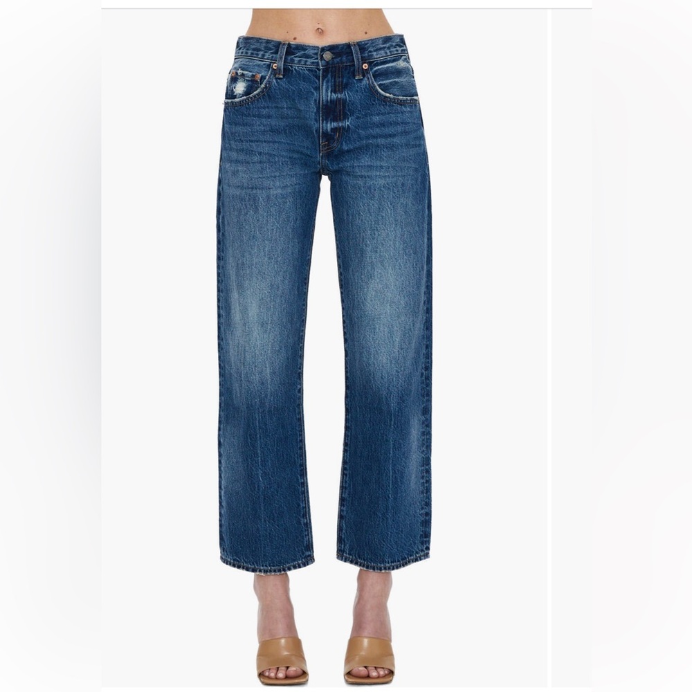 Pistola Lexi Distressed Crop Barrel Jeans (30)
